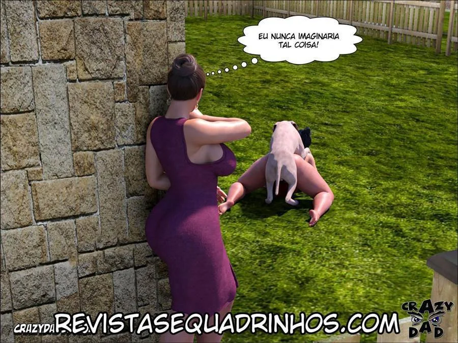 Avós Proibidas: A Loucura Sexual do Pai em HQ 3D Explícita