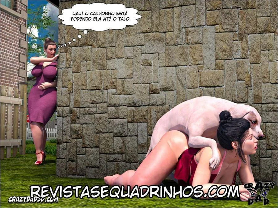 Avós Proibidas: A Loucura Sexual do Pai em HQ 3D Explícita