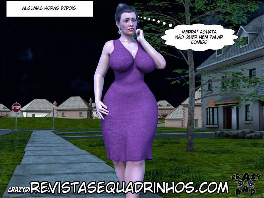 Avós Proibidas: A Loucura Sexual do Pai em HQ 3D Explícita