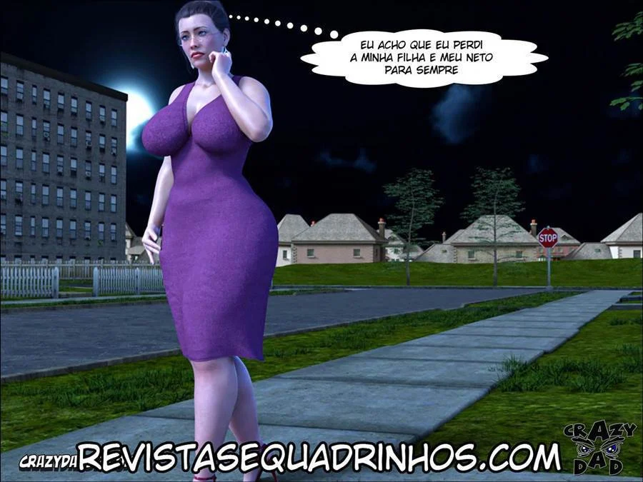 Avós Proibidas: A Loucura Sexual do Pai em HQ 3D Explícita