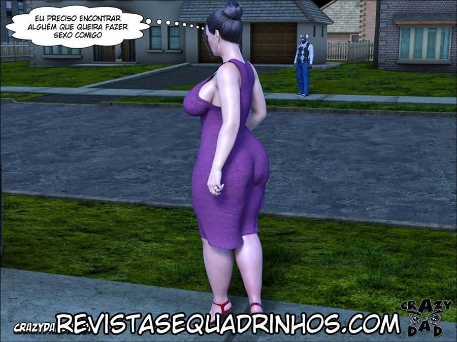 Avós Proibidas: A Loucura Sexual do Pai em HQ 3D Explícita