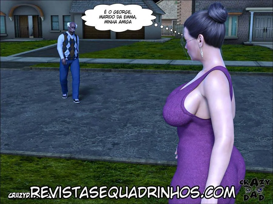 Avós Proibidas: A Loucura Sexual do Pai em HQ 3D Explícita
