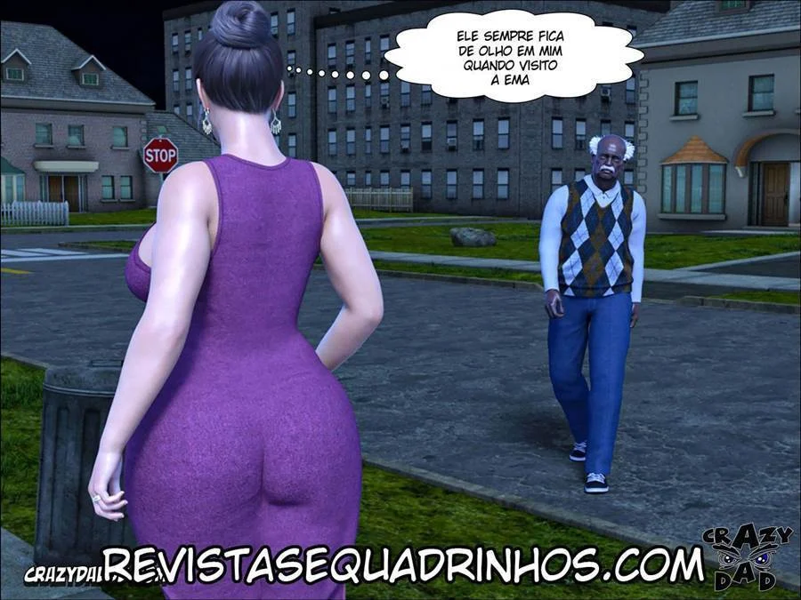 Avós Proibidas: A Loucura Sexual do Pai em HQ 3D Explícita