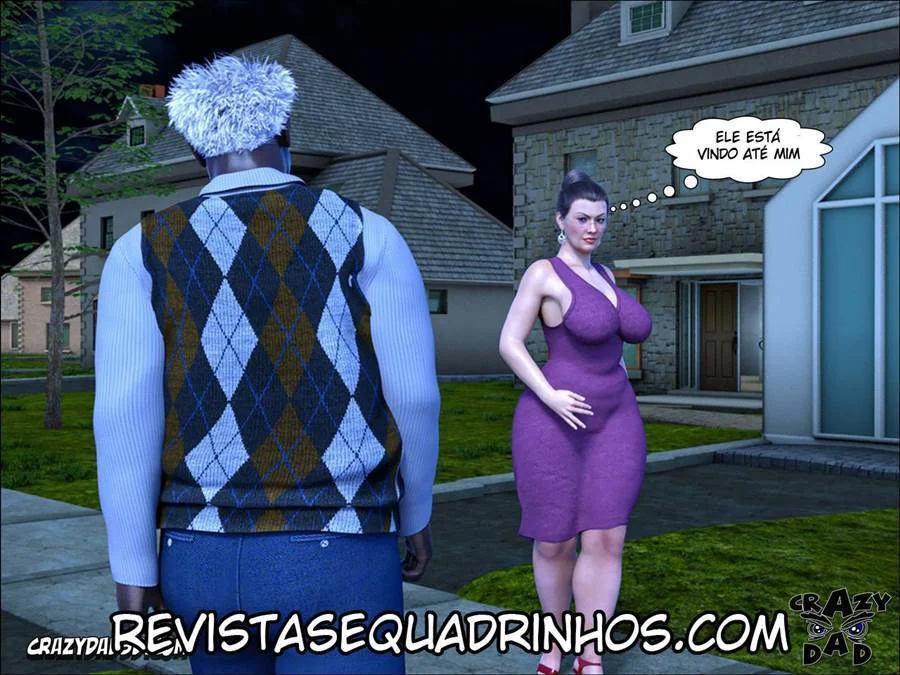 Avós Proibidas: A Loucura Sexual do Pai em HQ 3D Explícita