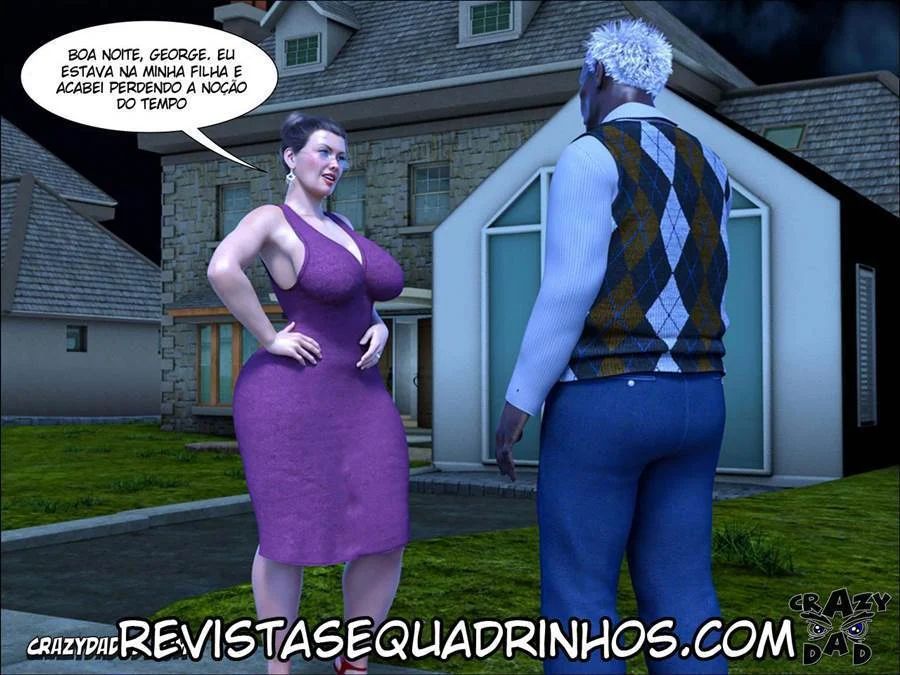 Avós Proibidas: A Loucura Sexual do Pai em HQ 3D Explícita