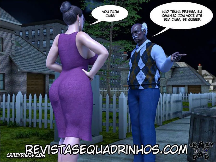 Avós Proibidas: A Loucura Sexual do Pai em HQ 3D Explícita