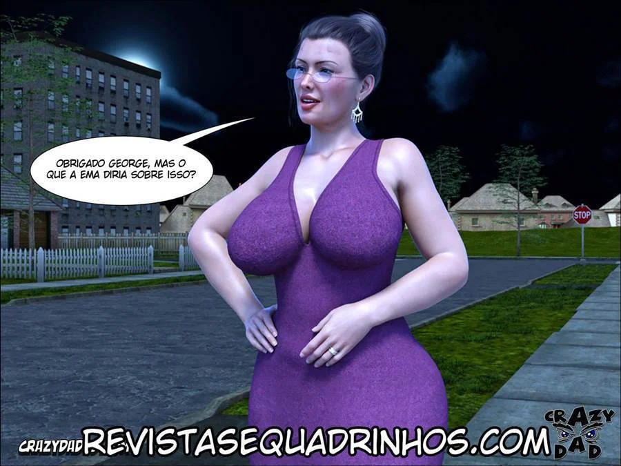 Avós Proibidas: A Loucura Sexual do Pai em HQ 3D Explícita