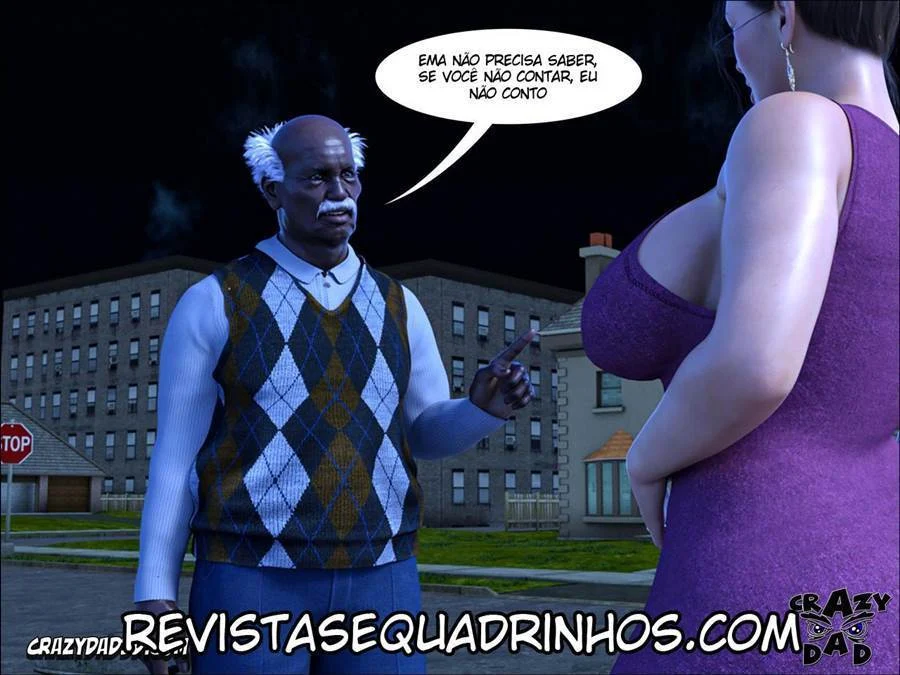 Avós Proibidas: A Loucura Sexual do Pai em HQ 3D Explícita