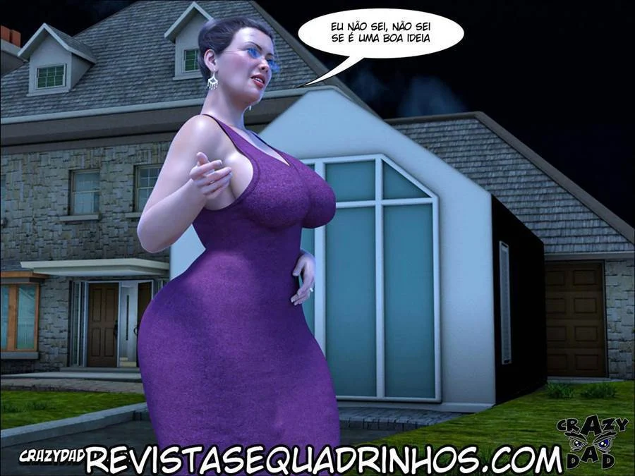 Avós Proibidas: A Loucura Sexual do Pai em HQ 3D Explícita