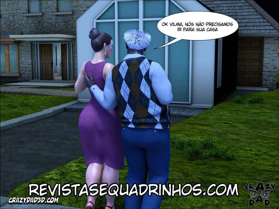 Avós Proibidas: A Loucura Sexual do Pai em HQ 3D Explícita