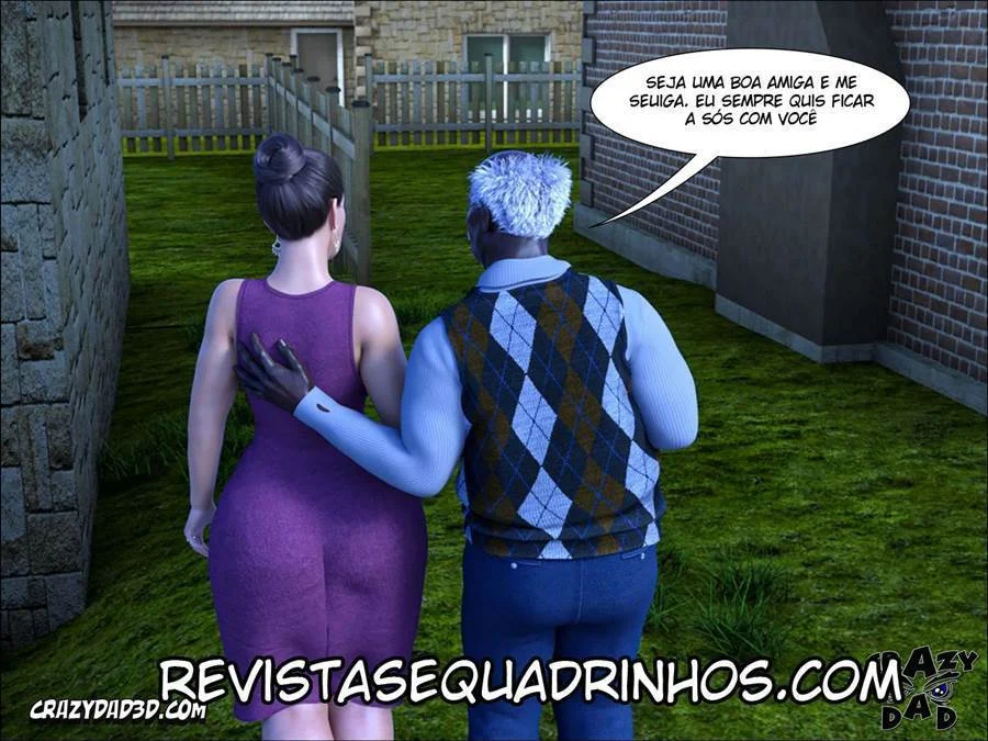 Avós Proibidas: A Loucura Sexual do Pai em HQ 3D Explícita