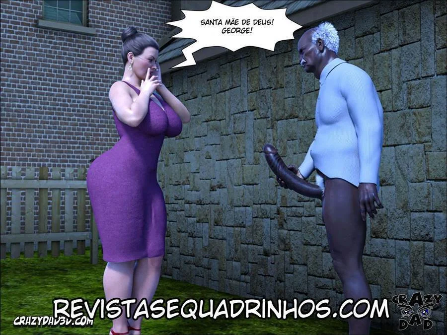 Avós Proibidas: A Loucura Sexual do Pai em HQ 3D Explícita
