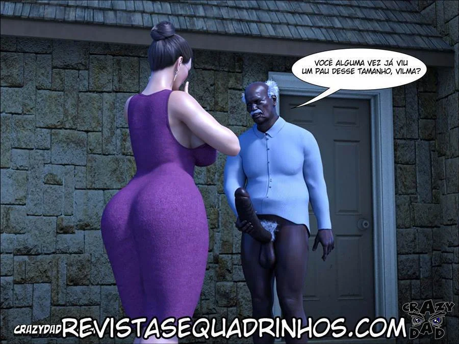 Avós Proibidas: A Loucura Sexual do Pai em HQ 3D Explícita