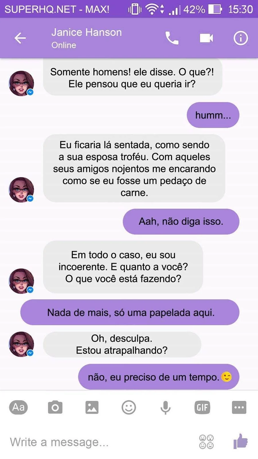 Safadeza lésbica explícita em HQ: Tesão Virtual no WhatsApp
