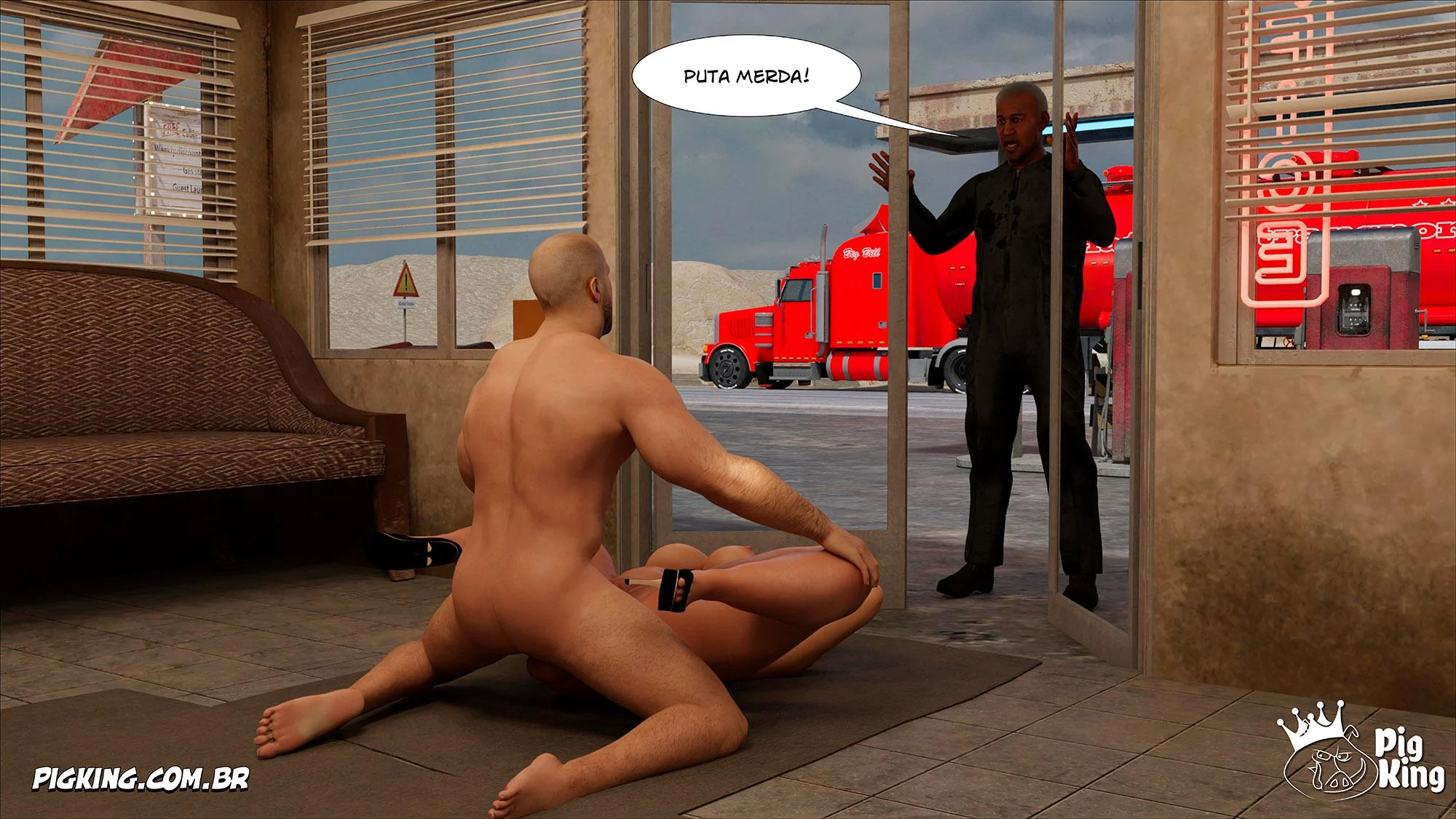 Vovó Tarada Senta Gostoso no Neto: Hentai 3D Explícito de Família Proibida