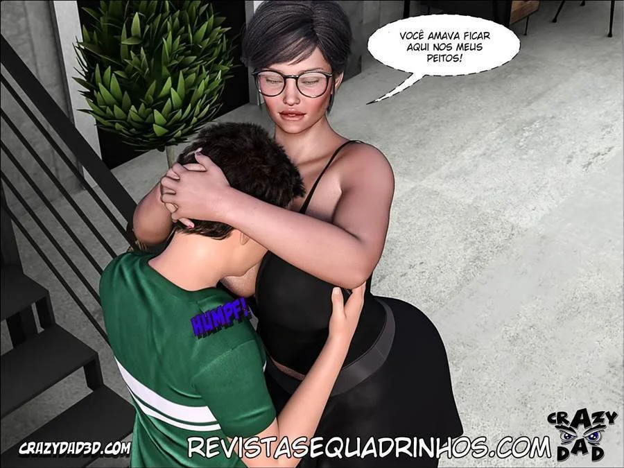 Vovó Tarada Enfia no Genro - Hentai Explícito em HQ 3D