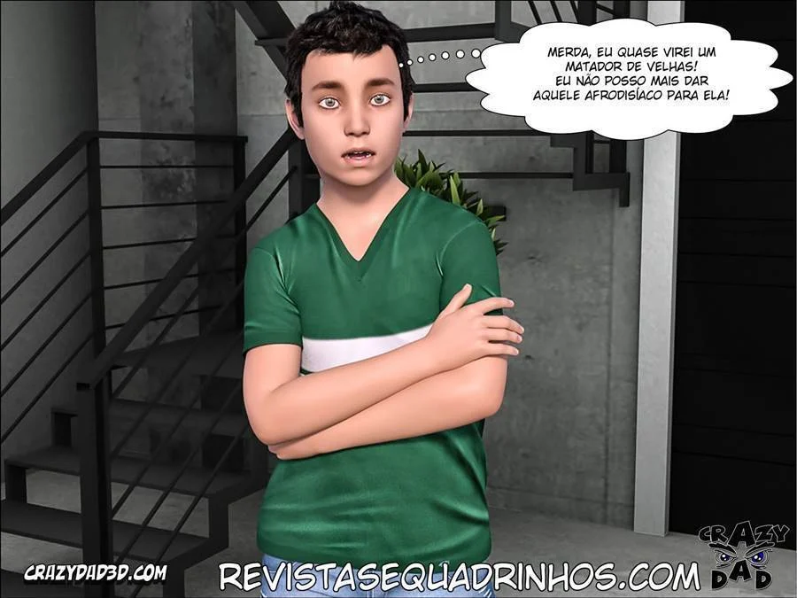 Vovó Tarada Enfia no Genro - Hentai Explícito em HQ 3D