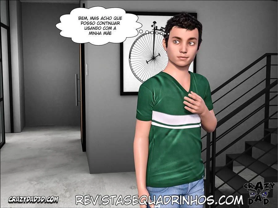 Vovó Tarada Enfia no Genro - Hentai Explícito em HQ 3D