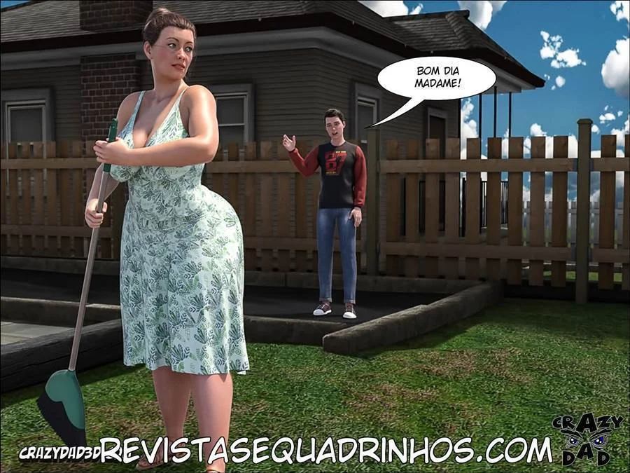 Vovó Tarada no Porno 3D: Fodelação Explícita com a Família