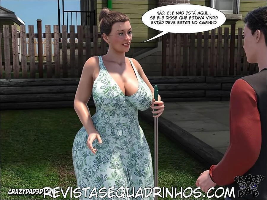 Vovó Tarada no Porno 3D: Fodelação Explícita com a Família