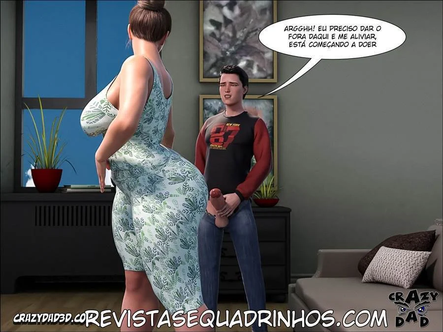 Vovó Tarada no Porno 3D: Fodelação Explícita com a Família