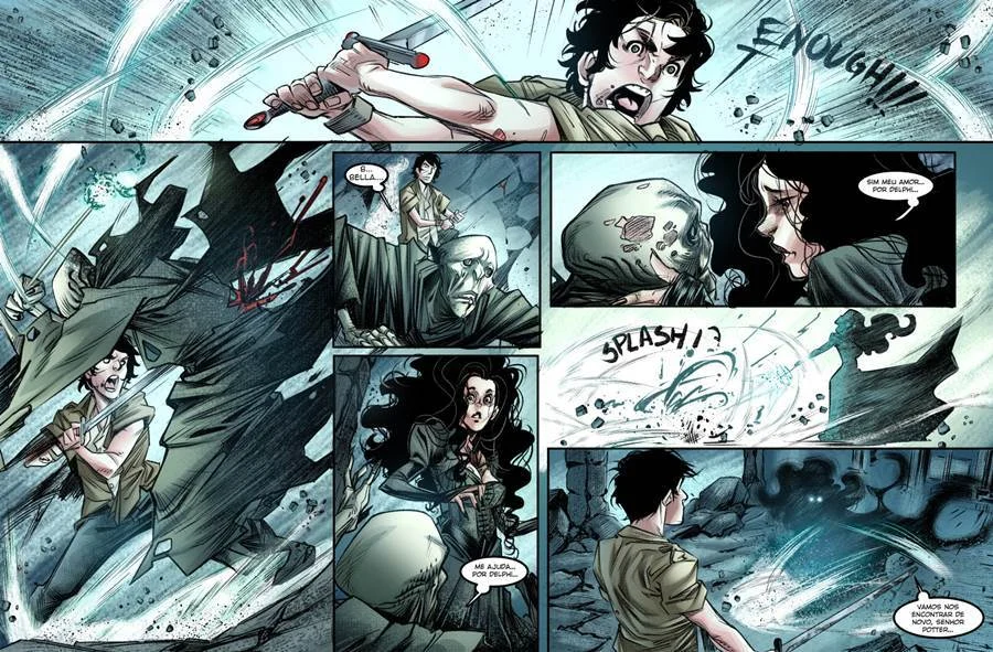 Harry Potter em Orgia Mágica Explícita: HQ Pornô com Feitiços de Prazer