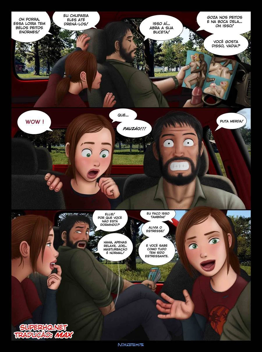 Foda Animada Explícita de The Last of Us em HQ: Sexo Brutal dos Sobreviventes