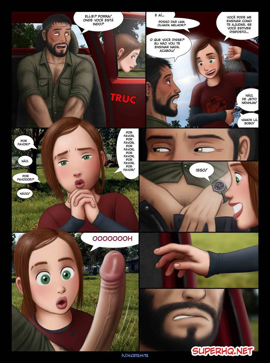 Foda Animada Explícita de The Last of Us em HQ: Sexo Brutal dos Sobreviventes