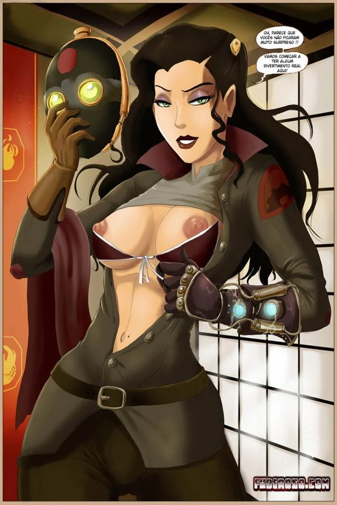 Titulo: Quadrinhos Eróticos Explícitos de Korra - Sexo Intenso em HQ Pornô