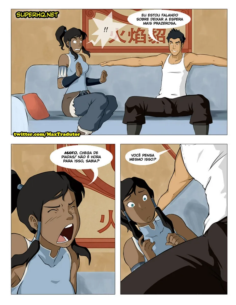 Titulo Quente da HQ: Korra em Encontro Íntimo e Explícito com Sexo Proibido Titulo Quente da HQ: Korra em Encontro Íntimo e Explícito com Sexo Proibido