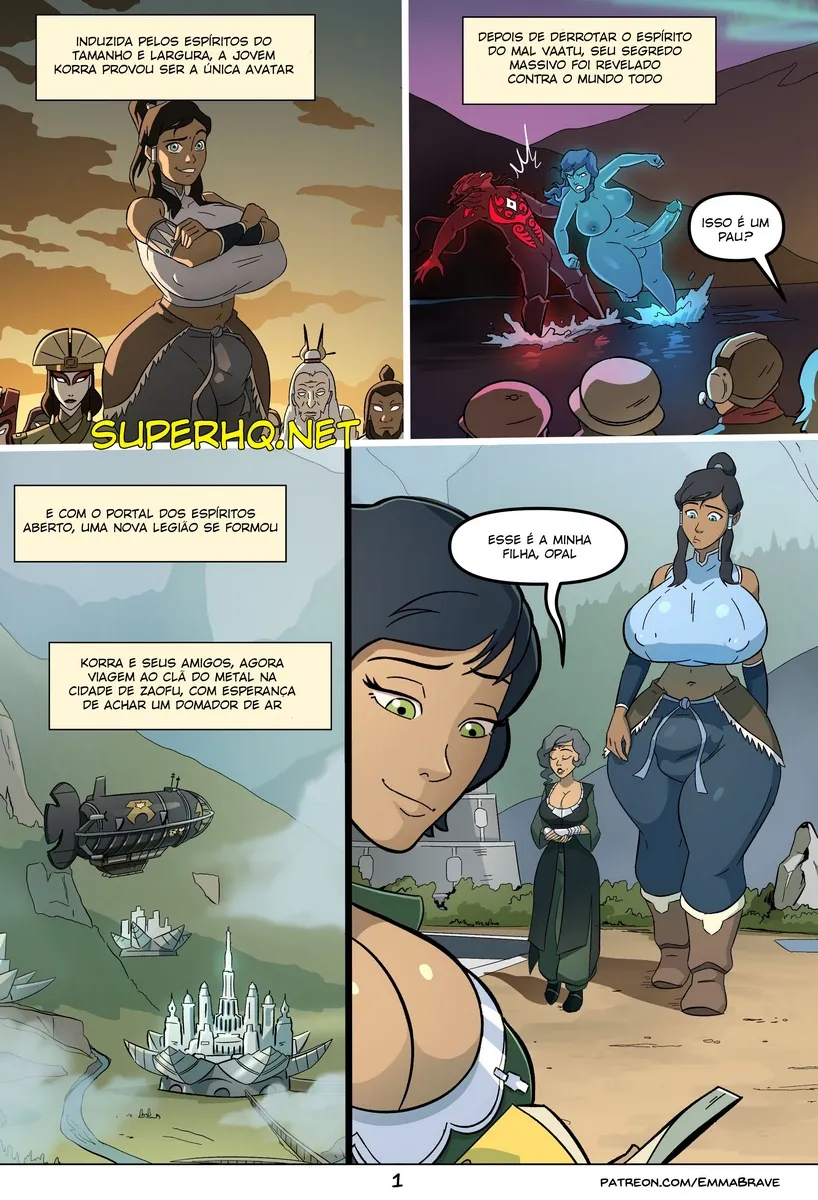 Lenda Explícita: Korra se Entrega ao Prazer Proibido nos Quadrinhos Eróticos Lenda Explícita: Korra se Entrega ao Prazer Proibido nos Quadrinhos Eróticos