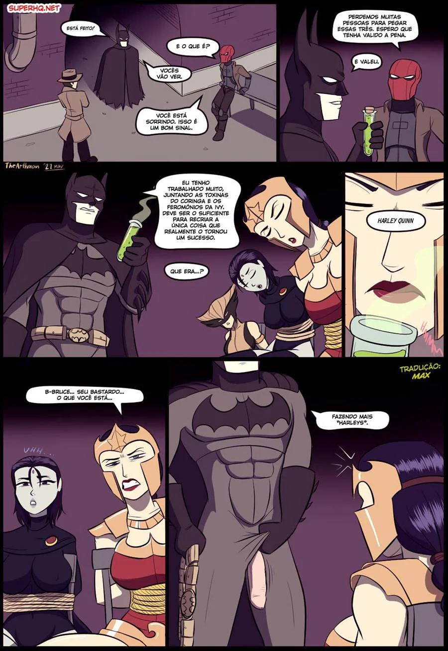 Harley Quinn Domina o Regime com Sexo Explícito e Fetiches Proibidos
