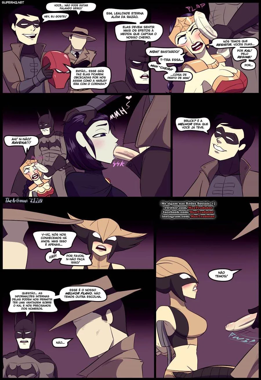 Harley Quinn Domina o Regime com Sexo Explícito e Fetiches Proibidos