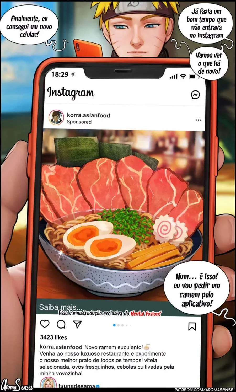 Naruto Fode com Vontade - Quadrinhos Eróticos Explícitos de Putaria