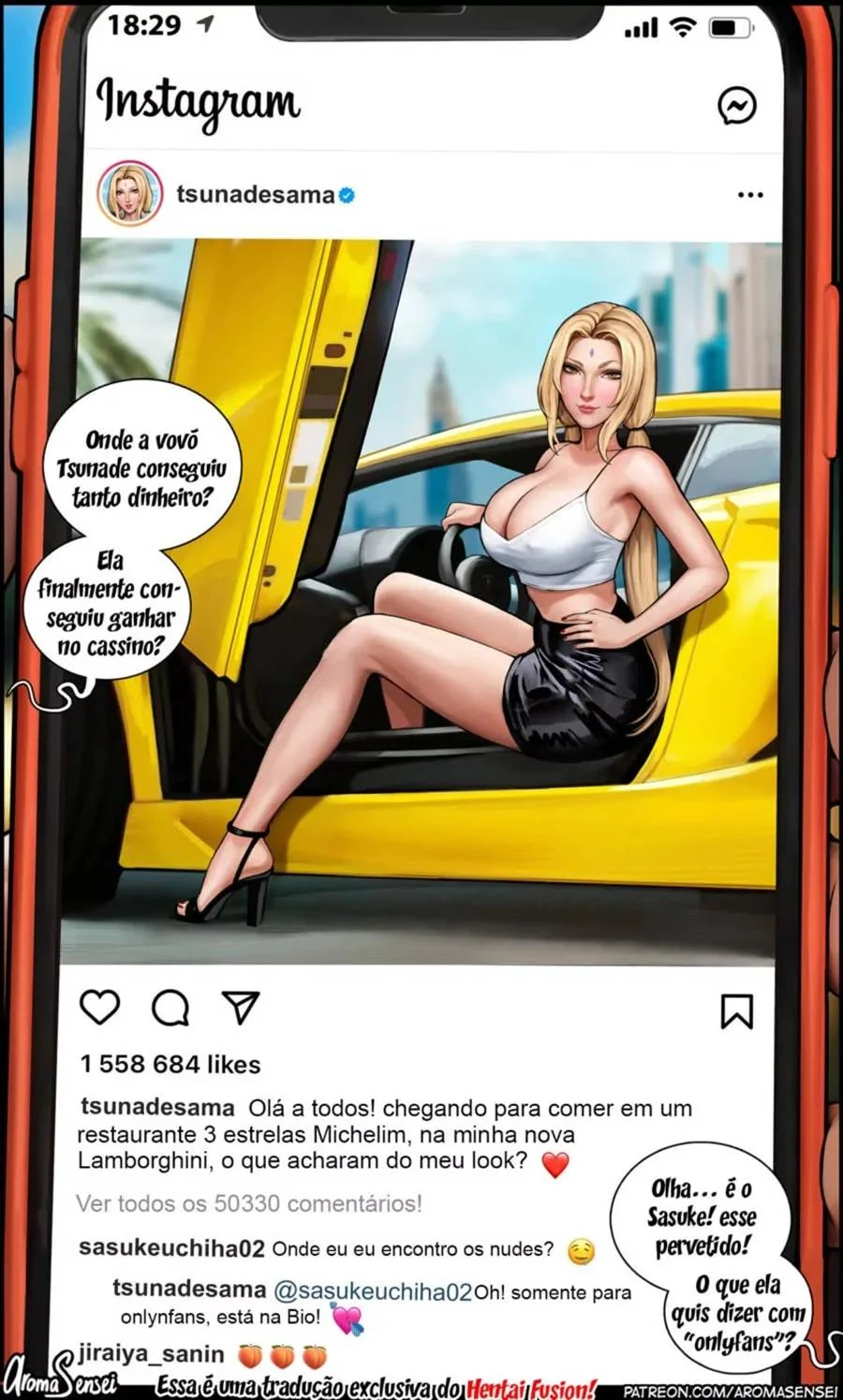 Naruto Fode com Vontade - Quadrinhos Eróticos Explícitos de Putaria