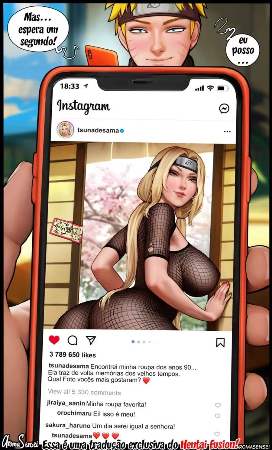 Naruto Fode com Vontade - Quadrinhos Eróticos Explícitos de Putaria