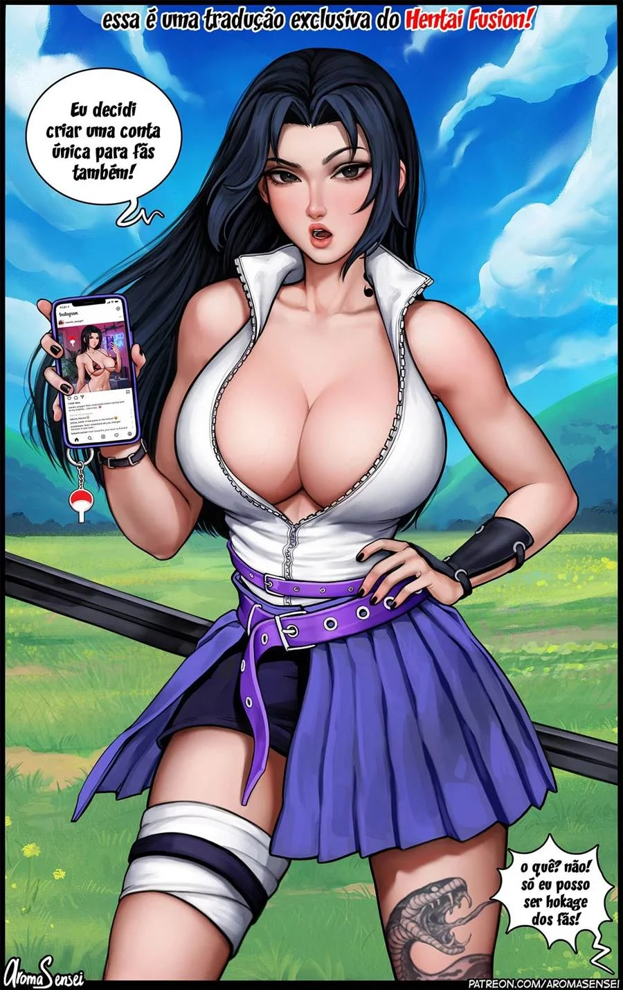 Naruto Fode com Vontade - Quadrinhos Eróticos Explícitos de Putaria