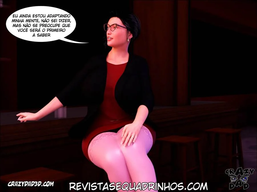 Esposa Promíscua do Pastor - Fodas Intensas em 3D - Quadrinhos Pornô Explícito