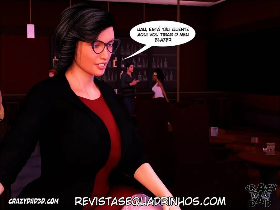 Esposa Promíscua do Pastor - Fodas Intensas em 3D - Quadrinhos Pornô Explícito