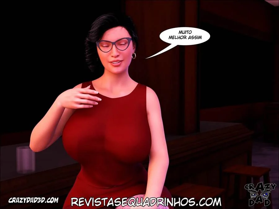 Esposa Promíscua do Pastor - Fodas Intensas em 3D - Quadrinhos Pornô Explícito