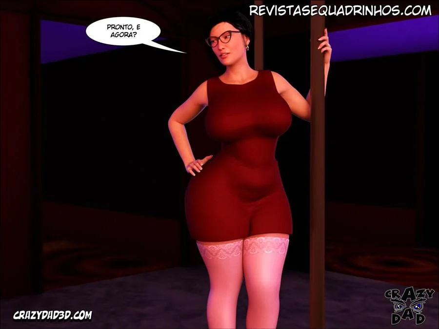 Esposa Promíscua do Pastor - Fodas Intensas em 3D - Quadrinhos Pornô Explícito