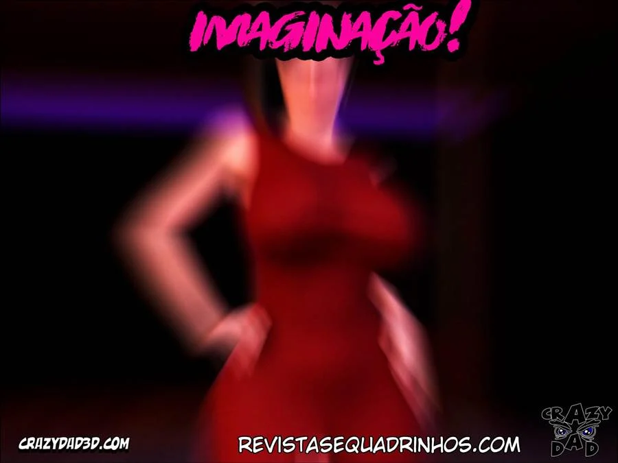 Esposa Promíscua do Pastor - Fodas Intensas em 3D - Quadrinhos Pornô Explícito