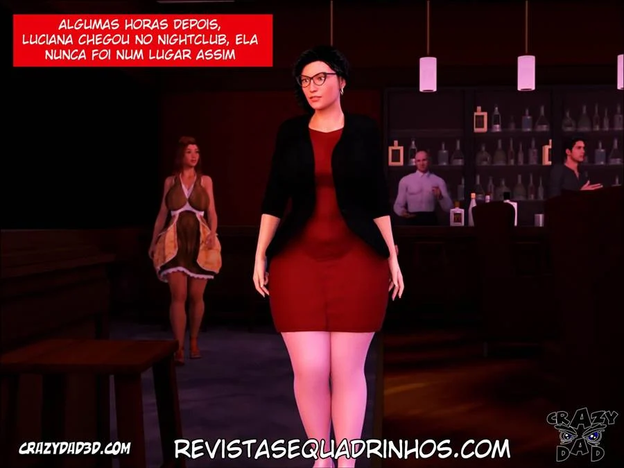 Esposa Promíscua do Pastor - Fodas Intensas em 3D - Quadrinhos Pornô Explícito