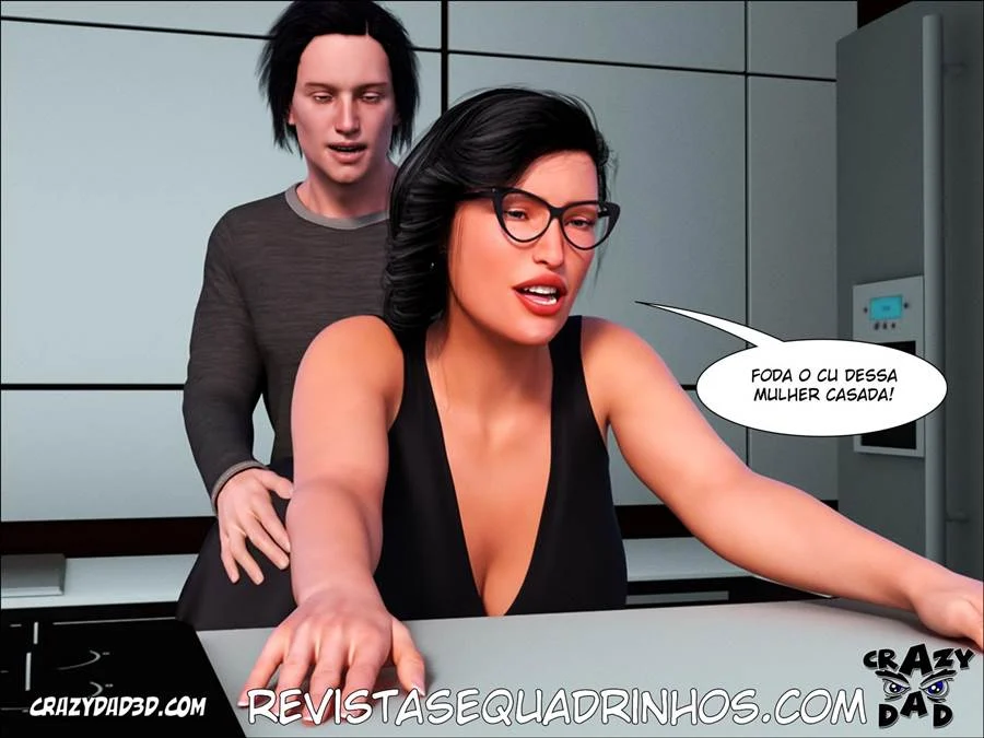 Mulher do Pastor: Gozada Adoidada em 3D Explícito!