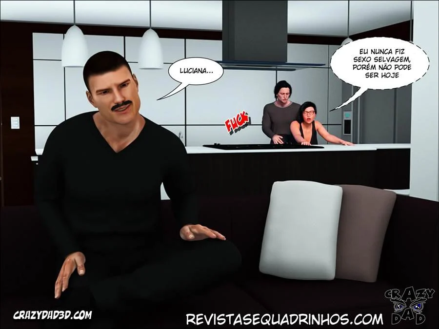 Mulher do Pastor: Gozada Adoidada em 3D Explícito!