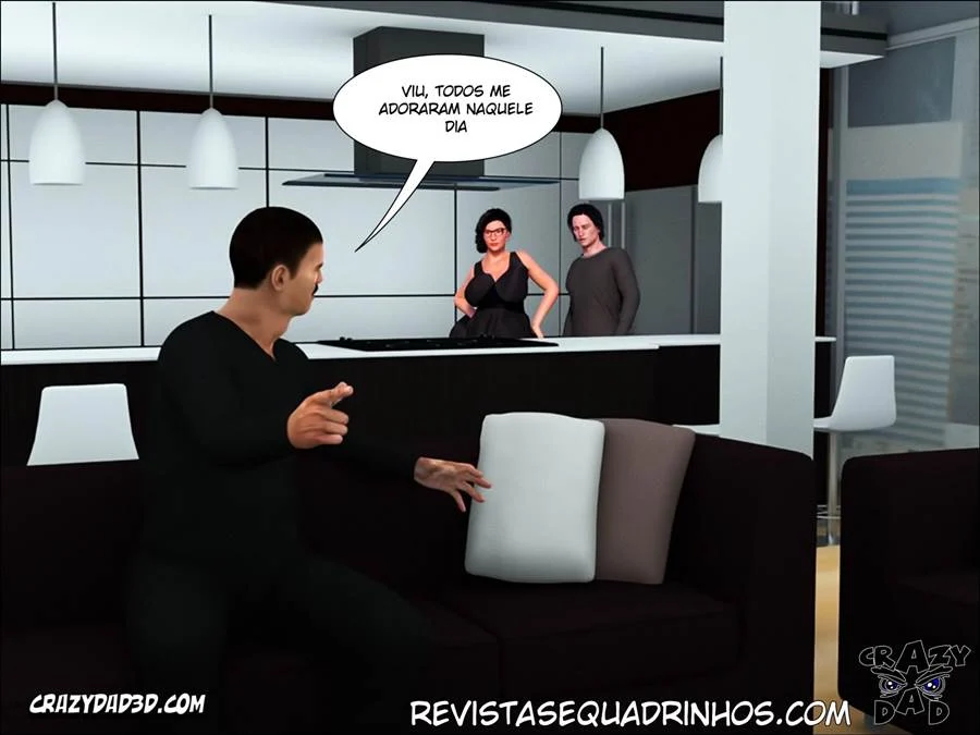 Mulher do Pastor: Gozada Adoidada em 3D Explícito!