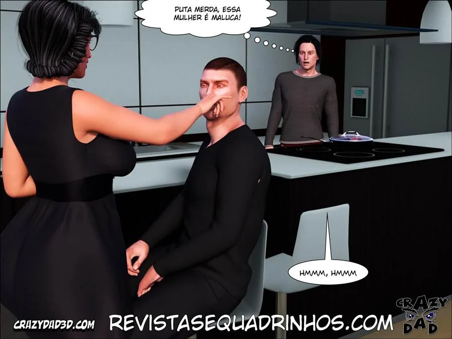 Mulher do Pastor: Gozada Adoidada em 3D Explícito!