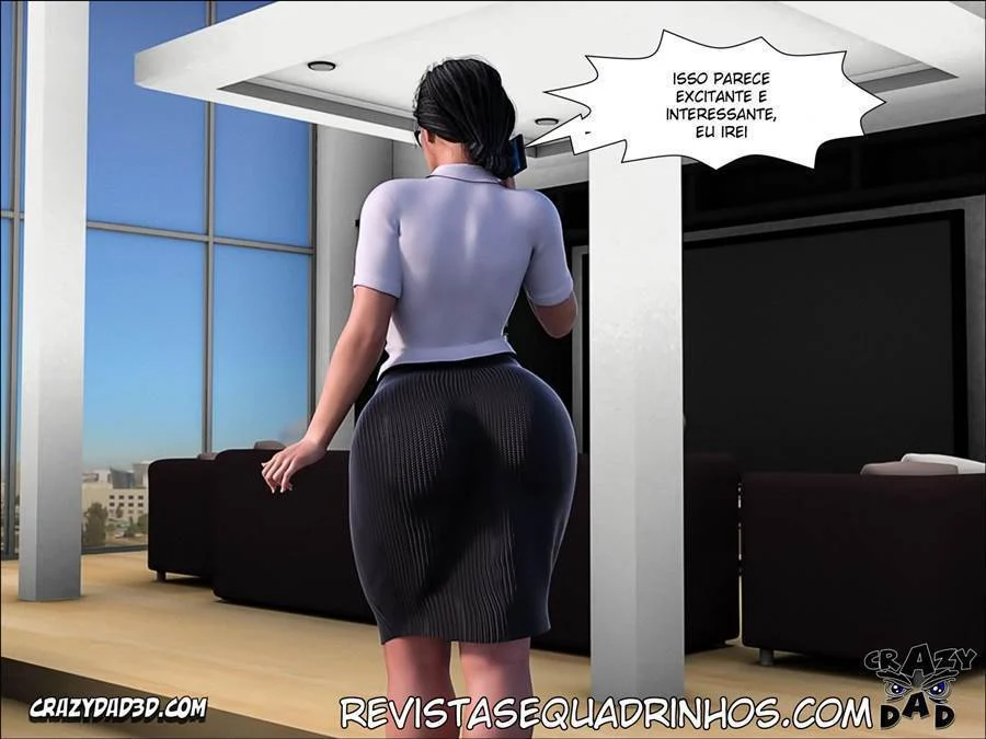 Fodendo a Esposa do Pastor: Quadrinhos 3D com Sexo Explícito e Putaria