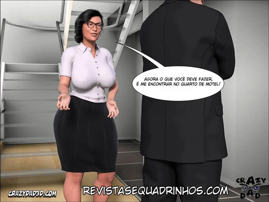 Mulher do Pastor Enganada: Cachorros Violentam Esposa Safada em HQ 3D