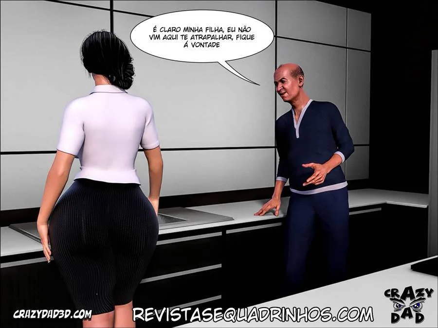 A Esposa do Pastor 19: Foda Explícita em 3D no Quadrinho Proibido